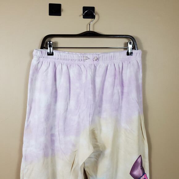 By Samii Ryan Pastel Tie-dye Don't Play Me Sweatpants Joggers Size XXL - Picture 2 of 7